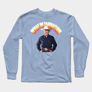 What In Tarnation Cowboy Design Long Sleeve T-Shirt